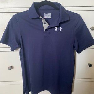 Youth Medium Under Armour Golf Shirt